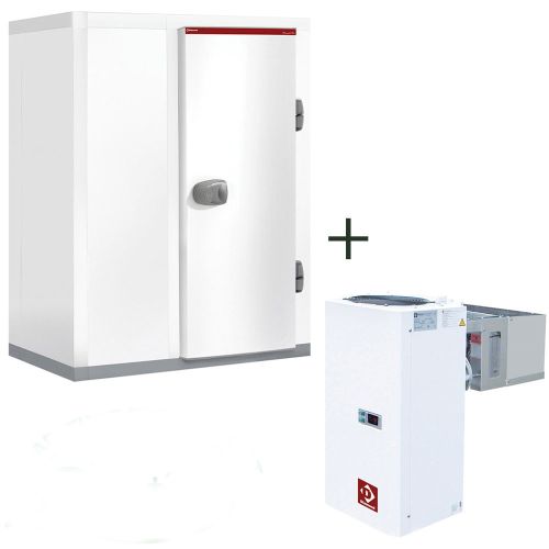 Kühlzelle ISO 80, Innendim. 1240x940xh1950 mm (2273 Liter) inkl AGGREGAT