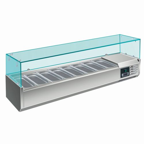 SARO Kühlaufsatz mit Glas Modell EVRX1800/380