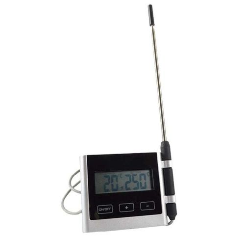 Digitales Thermometer für Ofen mit Alarm 4717