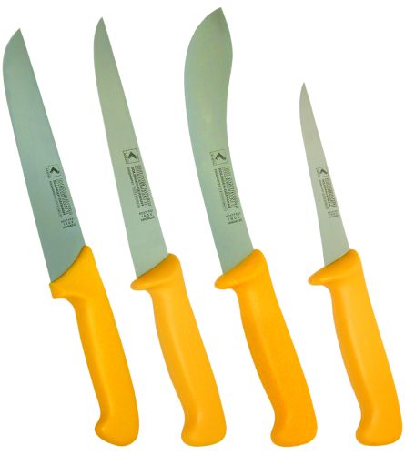 Fleischermesser/Stechmesser einzeln (gelb)