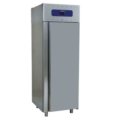 Tiefkühlschrank 700 Liter aus Edelstahl, GN 2/1, -10°/-22°C, 85 mm Isolierung